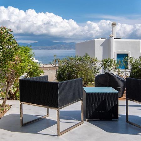 Villa Just Blue With Amazing Sea Views In Piso Livadi Exterior foto
