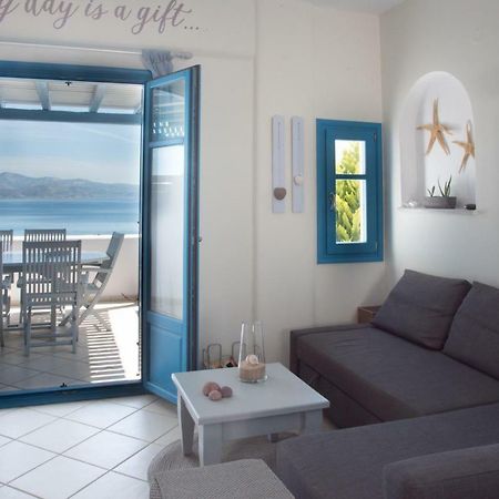 Villa Just Blue With Amazing Sea Views In Piso Livadi Exterior foto