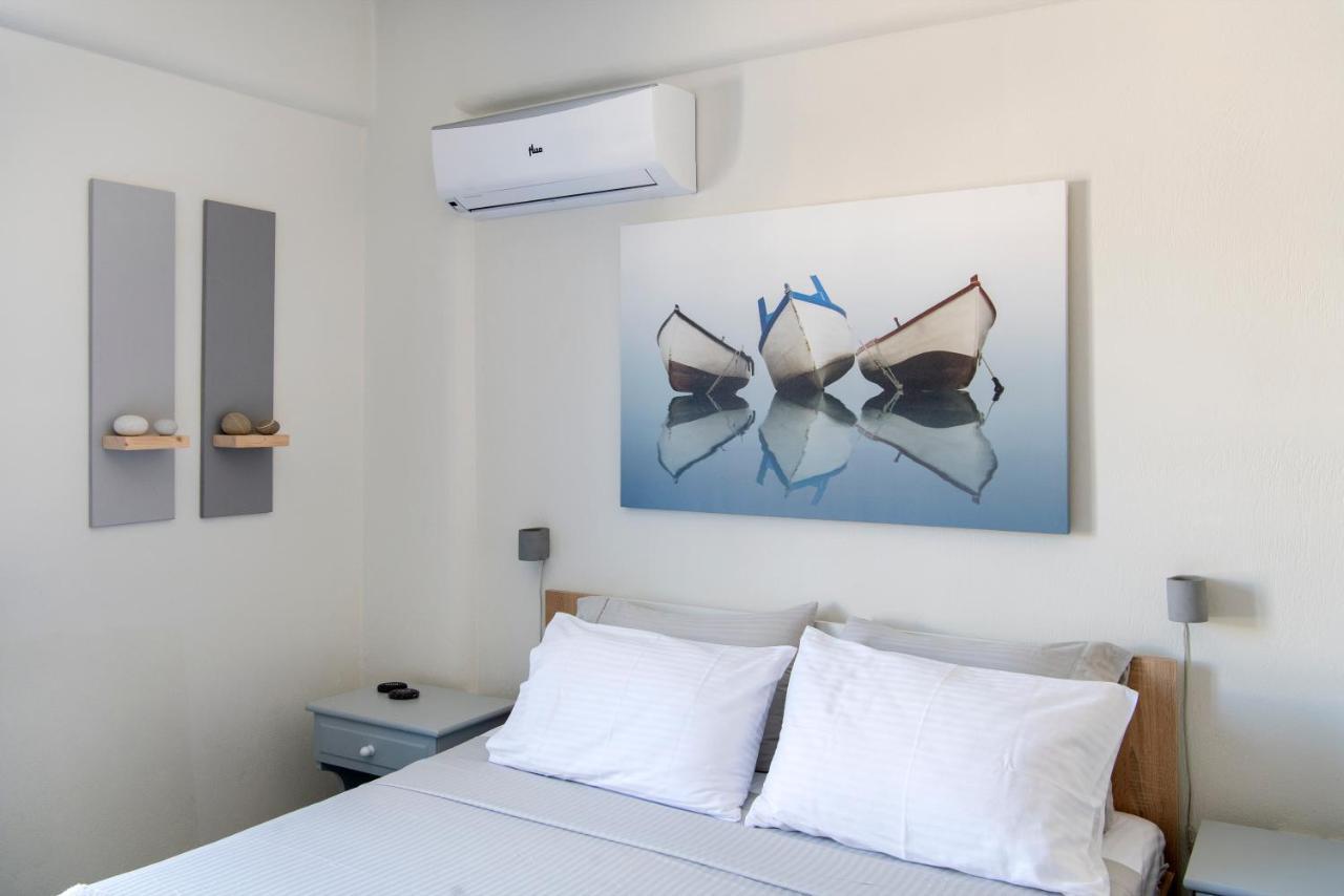 Villa Just Blue With Amazing Sea Views In Piso Livadi Exterior foto