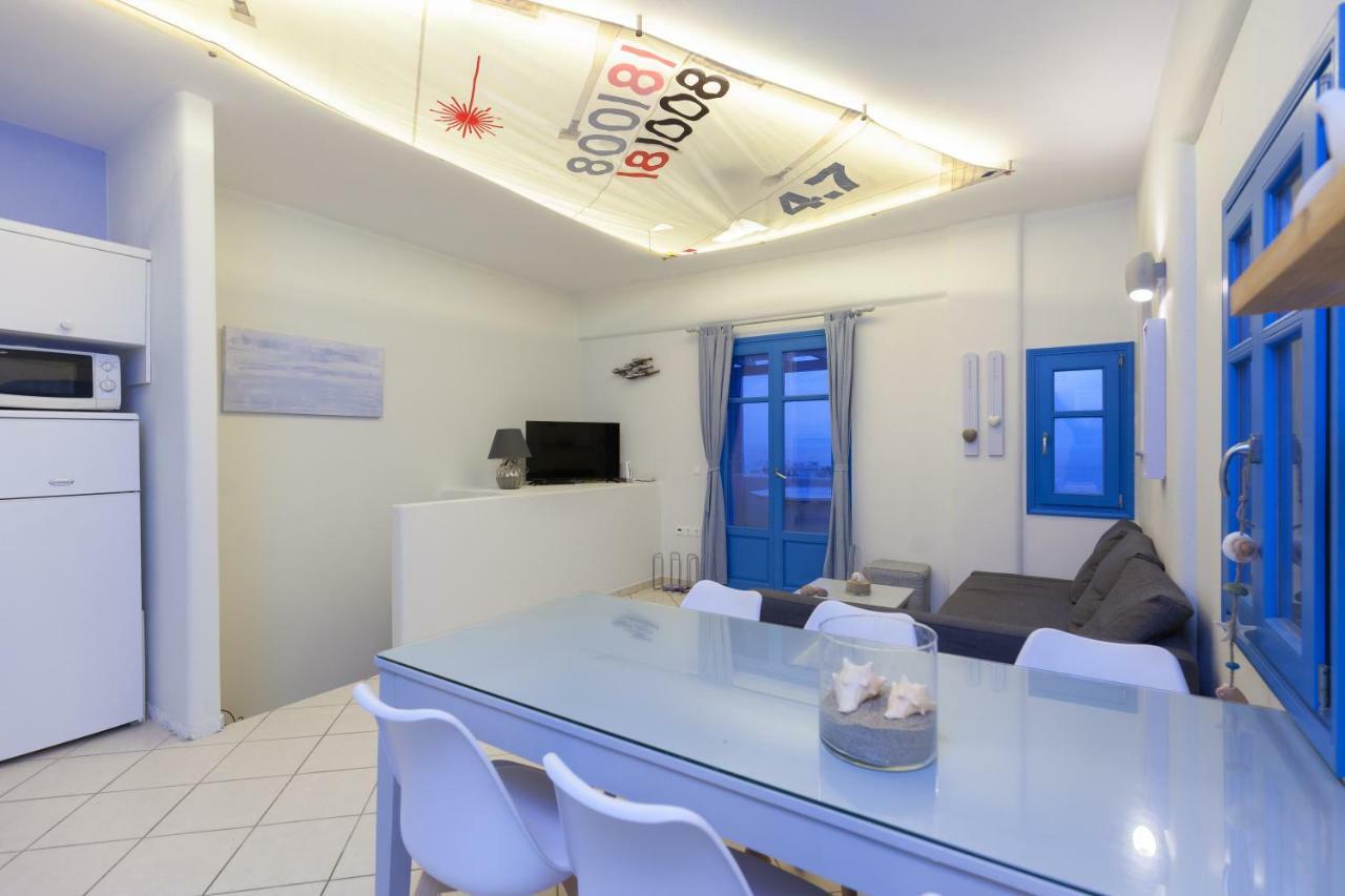 Villa Just Blue With Amazing Sea Views In Piso Livadi Exterior foto